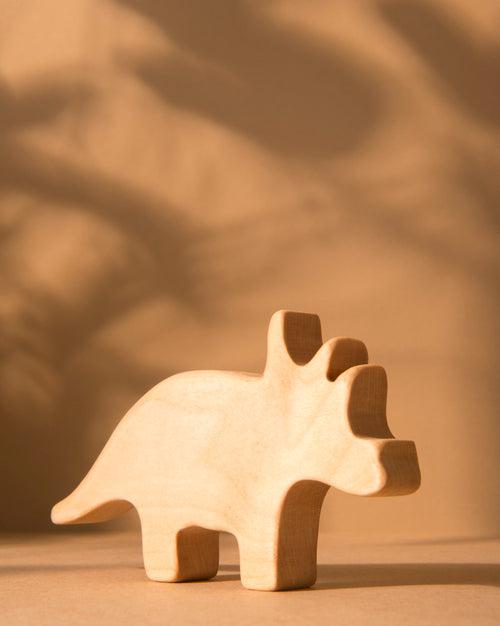 Triceratops - Wooden Dinosaur Toys