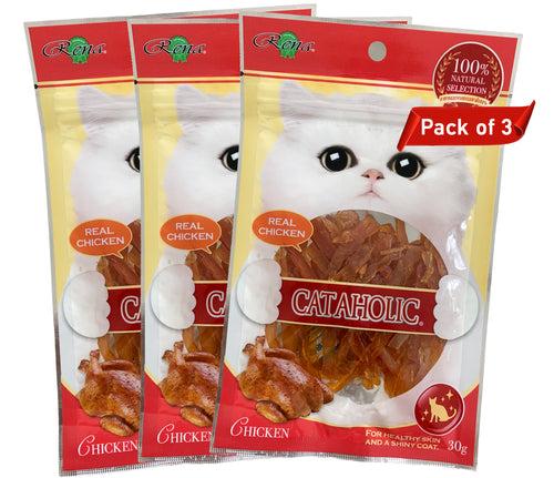 Cataholic Neko Cat Soft Chicken Jerky Sliced