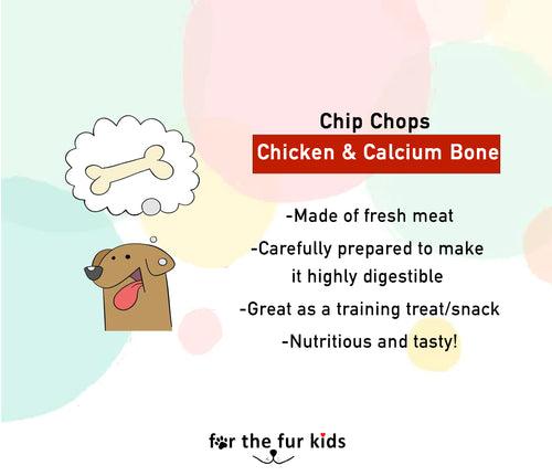 Dog Treats: Chip Chops Chicken and Calcium Bone (70 grams)