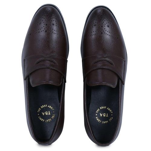 Basel Brogues Brown Loafers