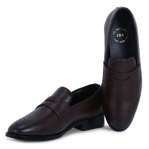 Basel Brogues Brown Loafers