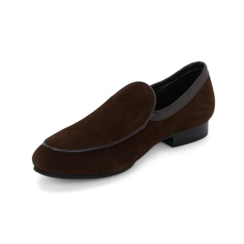 Boston Brown Suede Classic Loafer