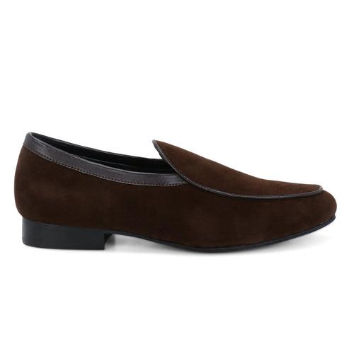 Boston Brown Suede Classic Loafer