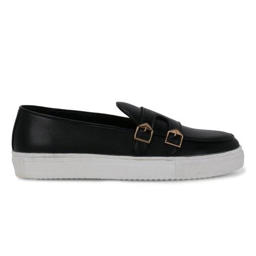 Madison Black Double Monk Classic Sneaker