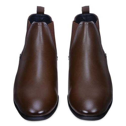 Alpha Brown Chelsea Boots
