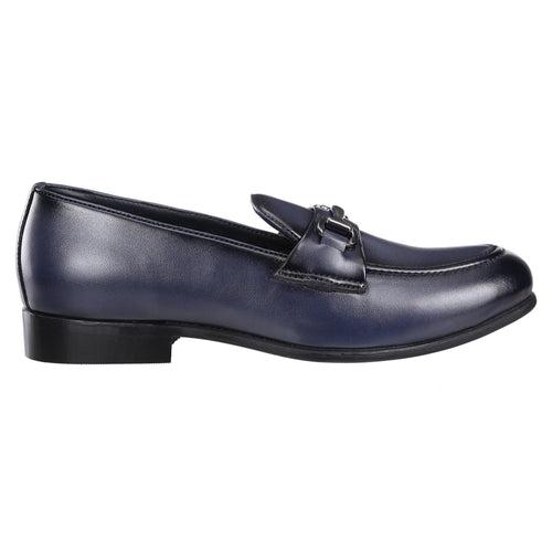 St.James Blue Buckle Loafers
