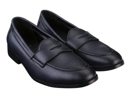 Siena Timeless Prussian Blue Classic Penny Loafers