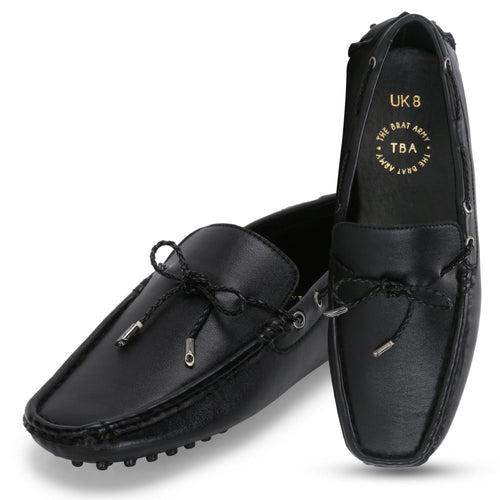 Aza Black Driving Loafers