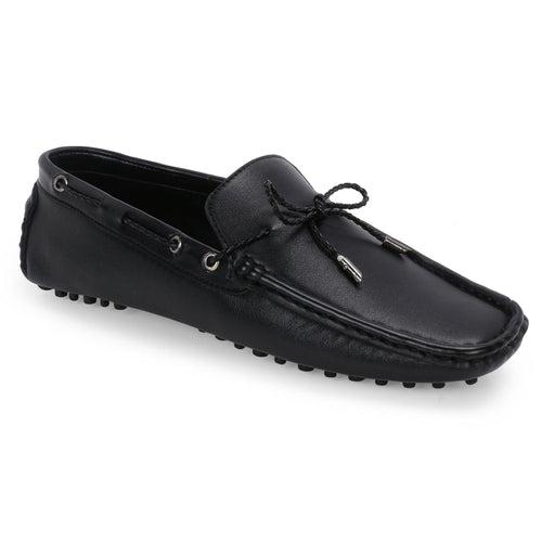 Aza Black Driving Loafers