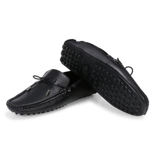 Aza Black Driving Loafers