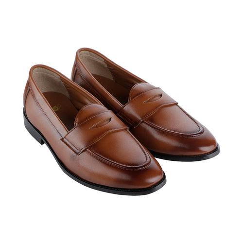 Siena Timeless Tan Classic Penny Loafers