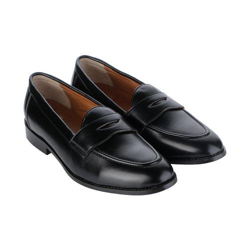 Siena Timeless Black Classic Penny Loafers