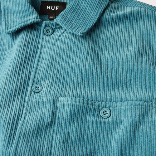 Huf Co Corduroy Overshirt (Dark Teal)