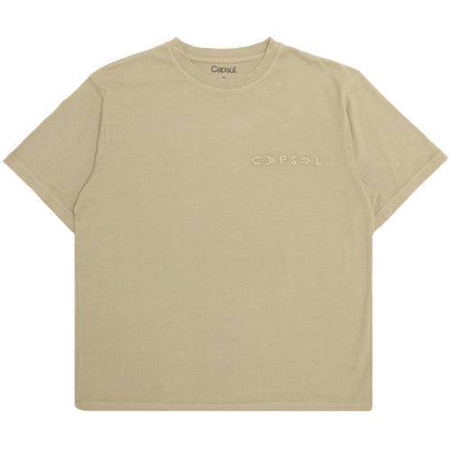 LOGO ESSENTIAL TEE (LIGHT KHAKI)