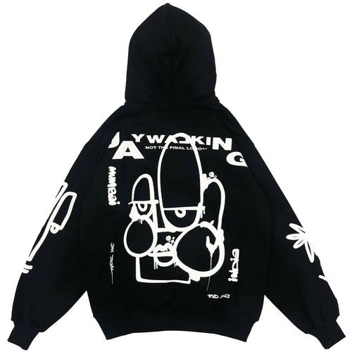 ARTFACE HOODIE (BLACK)