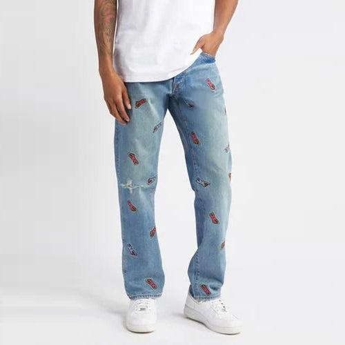 ALL CAPS JEANS (STRAWBERRY FIT)