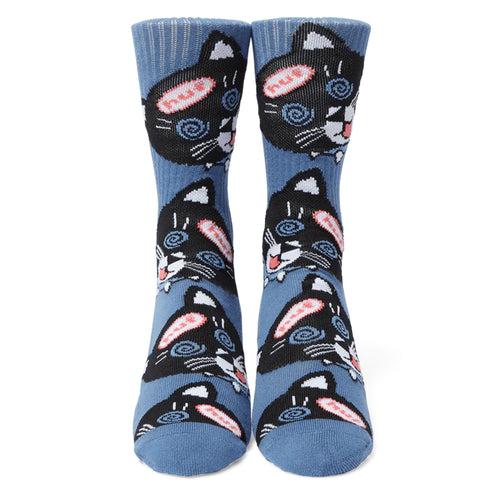 Hypno Cat Crew Sock