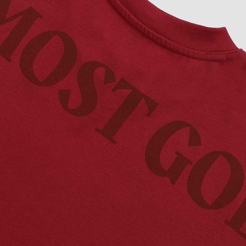 AG LOGO Oversized TEE (RED)