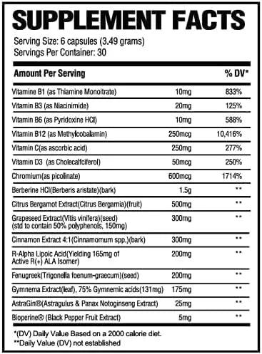 Revive MD Glucose - 180 Capsules