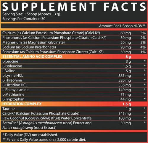 Nutrex EAA+ Hydration Refuel. Recover. Build.