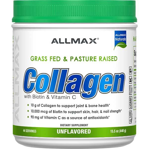 Allmax Collagen Peptides Powder + Vitamins