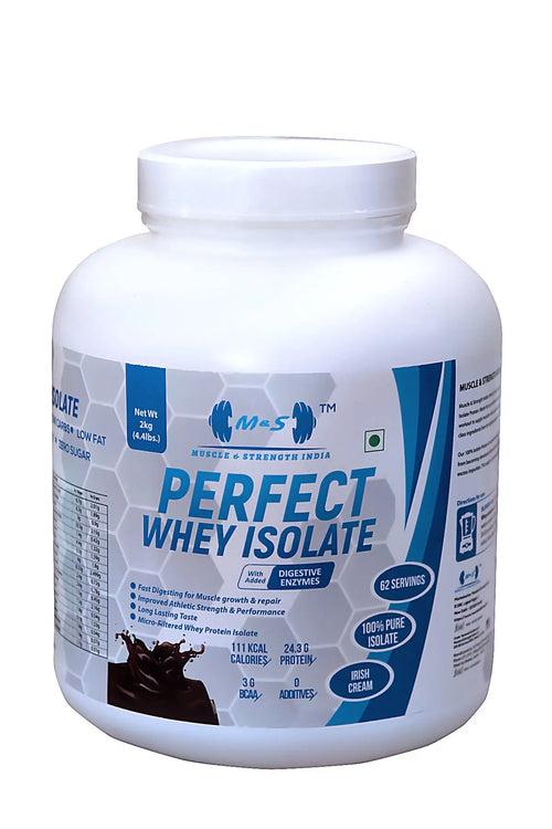 MUSCLE & STRENGTH INDIA PERFECT WHEY ISOLATE