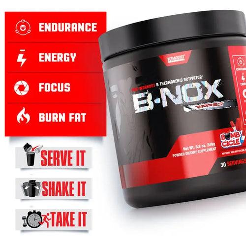 BETANCOURT B-NOX RIPPED PRE-WORKOUT THERMOGENIC ACTIVATOR