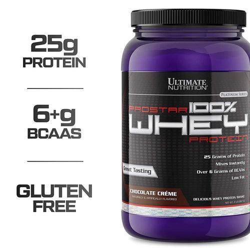 Ultimate Nutrition Prostar 100 Percent Whey Protein, 2 lb