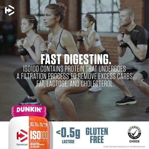 Dymatize ISO 100 Dunkin