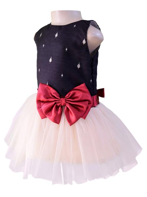 Faye Black & Champagne Tutu Dress