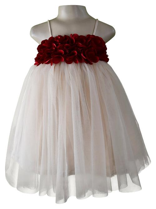 Faye Champagne Tutu Dress