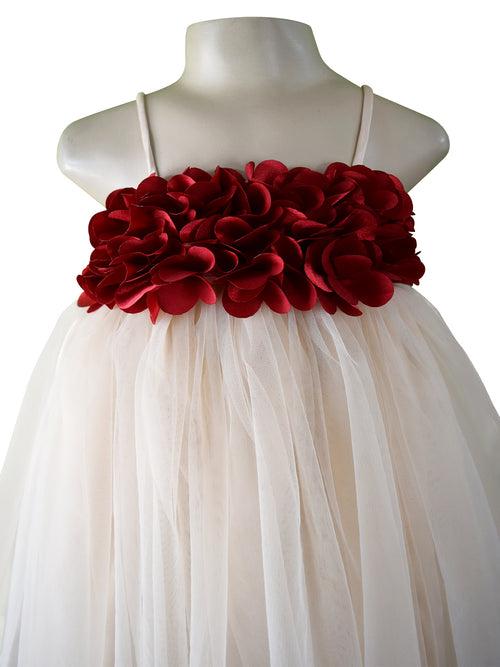 Faye Champagne Tutu Dress