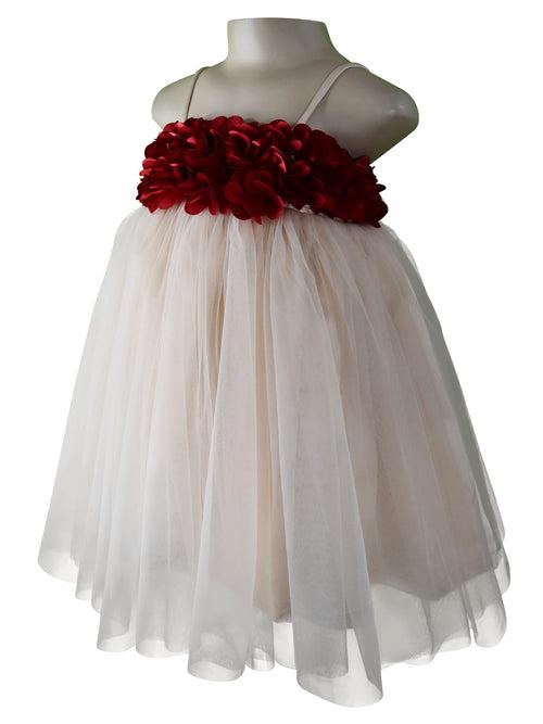 Faye Champagne Tutu Dress