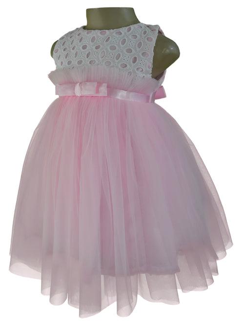 Faye Pink Ruffle Dress