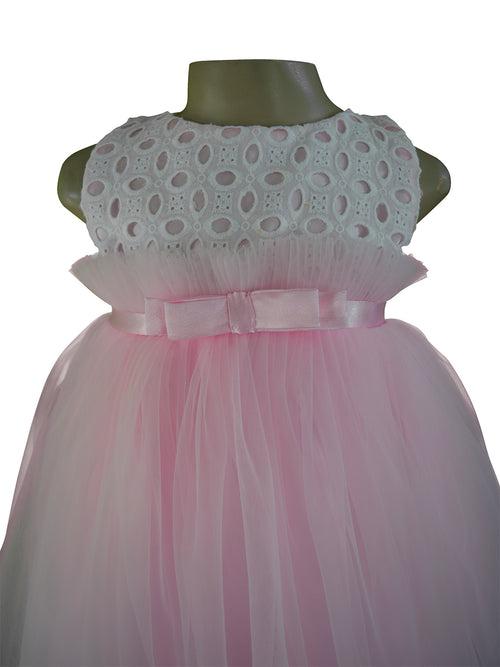 Faye Pink Ruffle Dress