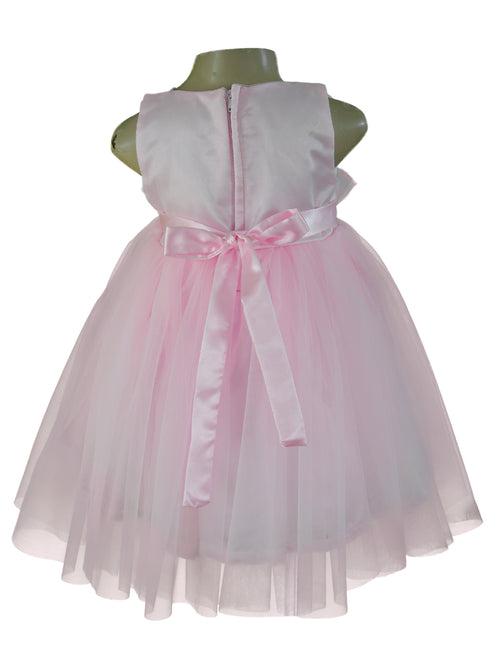 Faye Pink Ruffle Dress