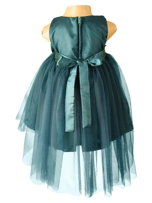 Faye Teal Green Hi-low Dress