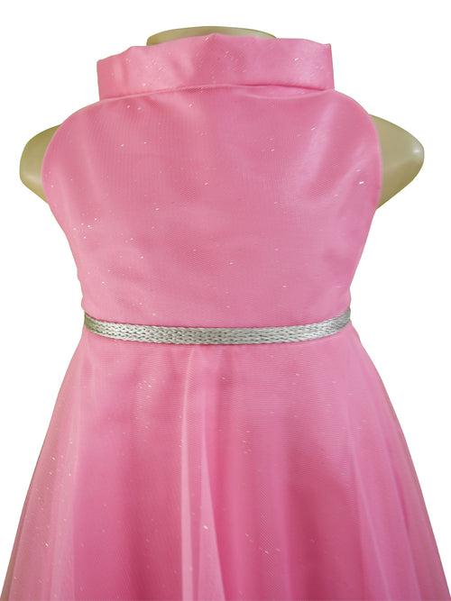 Faye Candy Pink High Neck Dress