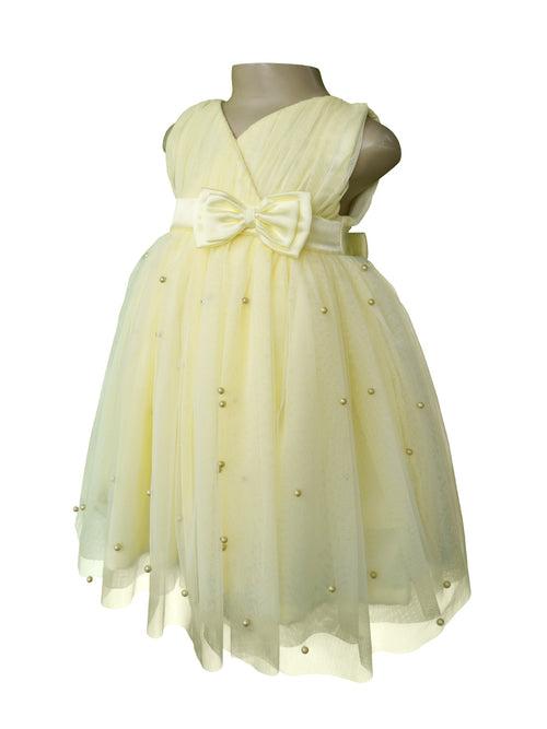 Faye Lime Pearl Party Dress