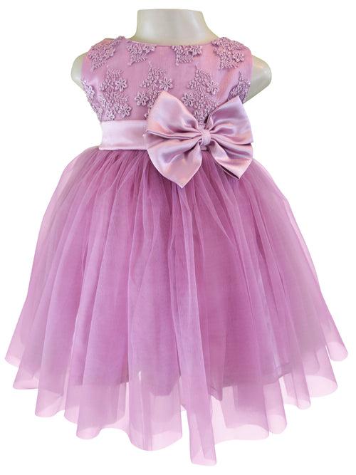 Faye Mauve Hi-lo Party Dress