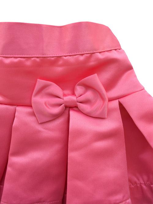 Faye Onion Pink Satin Skirt