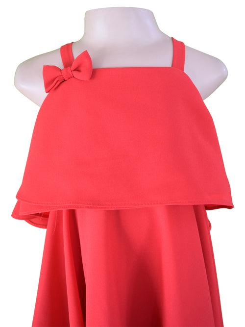 Faye Red Strappy Dress