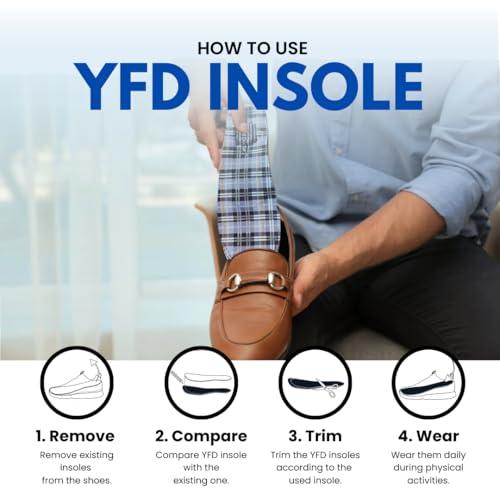 All Day Formal Ortho Insoles for Dress Shoes, Superior Arch Support and Cushioning,| Your Foot Doctor