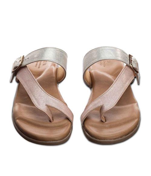 Ortho Flat Feet brown back Strap Sandal & Unisex Flat Feet Shoe Insole With Medial Arch Support