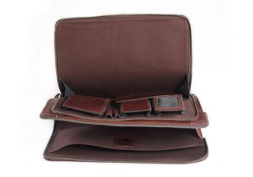 Wallstreeter Leather Laptop Sleeve