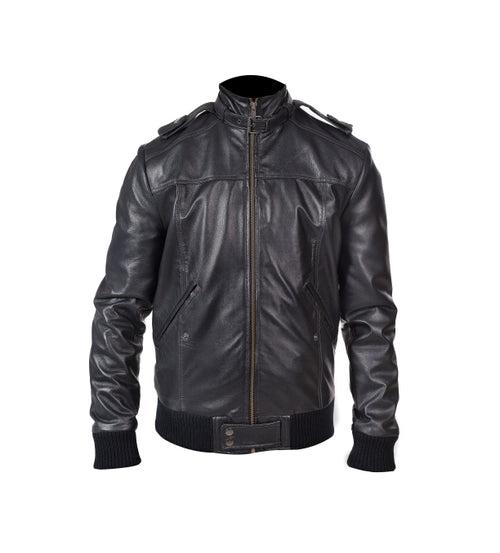 Mens Nappa Leather Jacket (Paul)