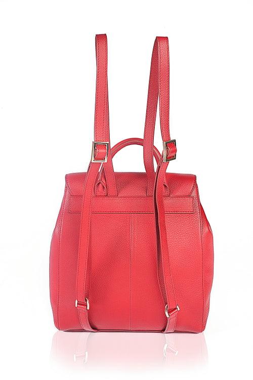 Strawberry Fields Leather Backpack