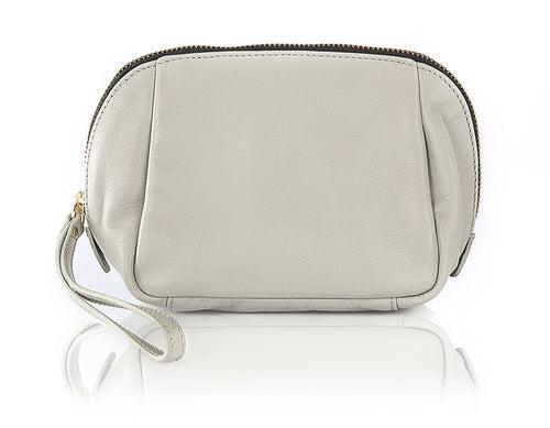 Lily Wristlet Leather Pouch