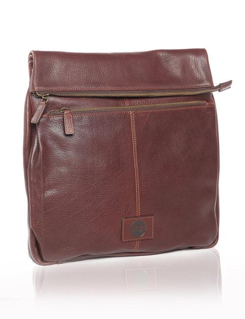 Tudor Leather Messenger Bag