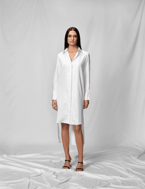 White Shirt Dress